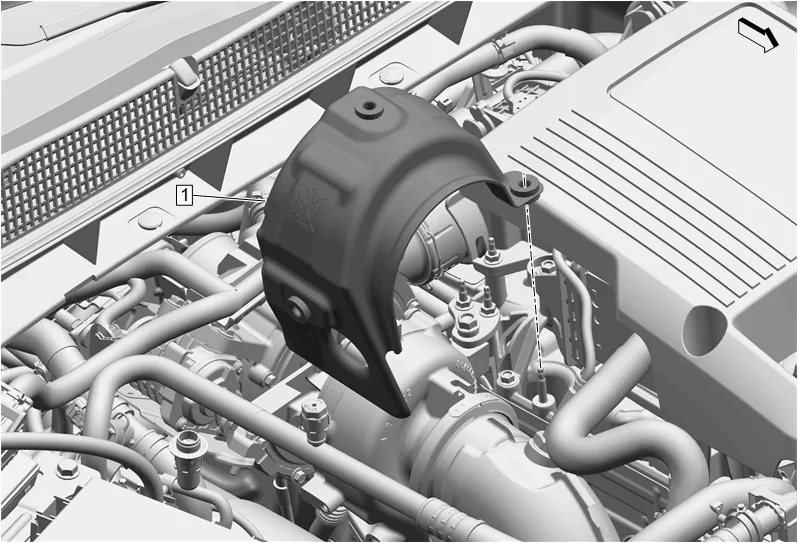 Engine Mount Bracket Replacement - Right Side — figure 21
