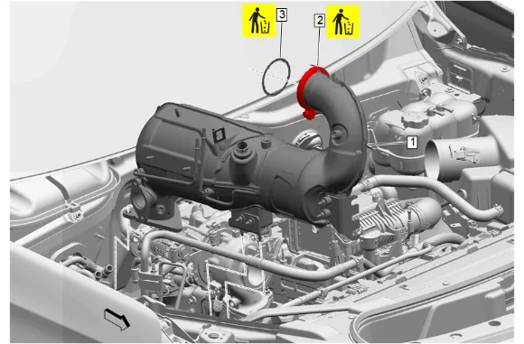 Engine Mount Bracket Replacement - Right Side — figure 67