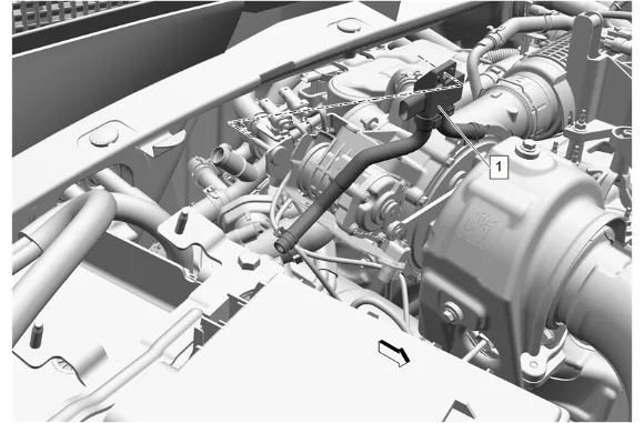 Engine Mount Bracket Replacement - Right Side — figure 81