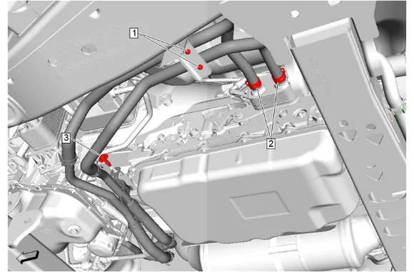 Engine Mount Replacement - Left Side (2WD) — figure 10
