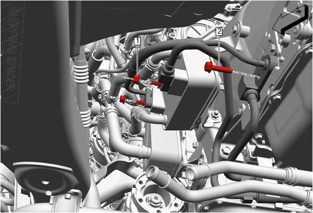 Engine Mount Replacement - Left Side (4WD) — figure 13
