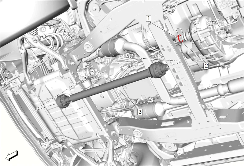 Engine Mount Replacement - Left Side (4WD) — figure 24
