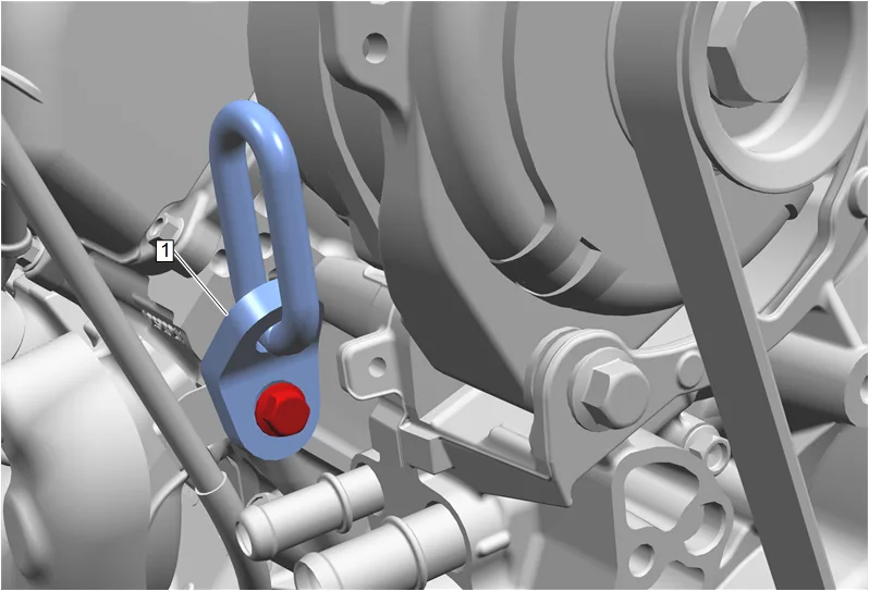 Engine Mount Replacement - Right Side (1) — figure 15
