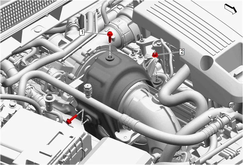 Engine Mount Replacement - Right Side — figure 20