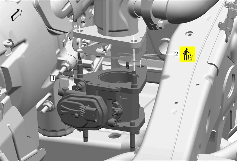 Engine Mount Replacement - Right Side — figure 39