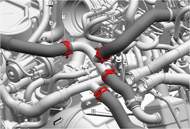 Engine Mount Replacement - Right Side — figure 42
