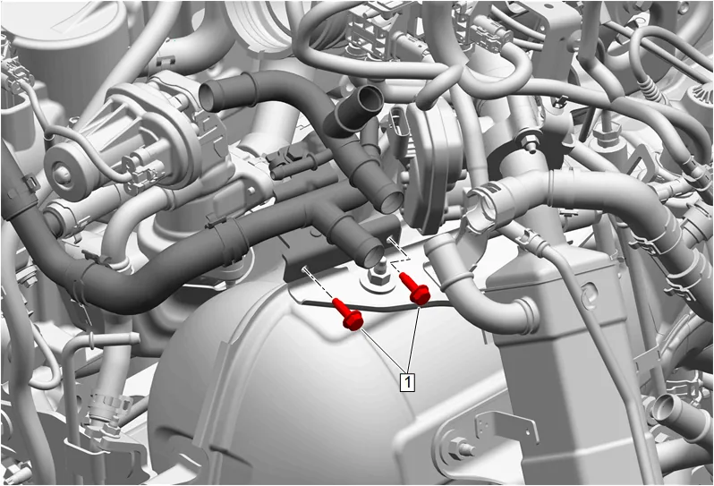 Engine Mount Replacement - Right Side — figure 45