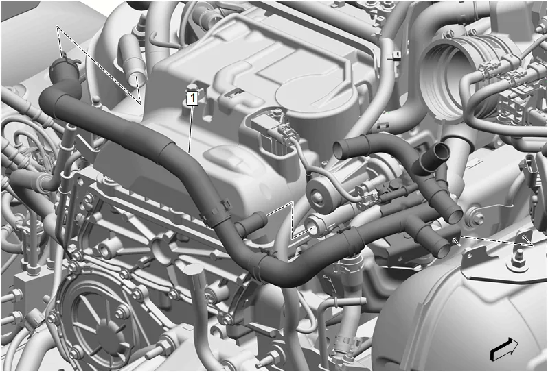 Engine Mount Replacement - Right Side — figure 46