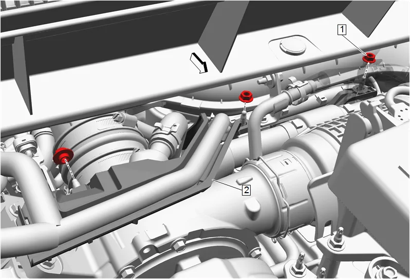 Engine Mount Replacement - Right Side — figure 47