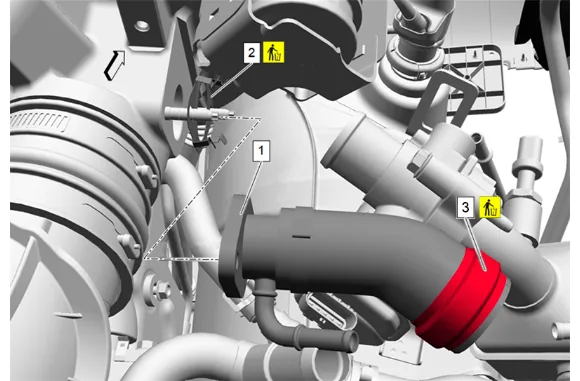 Engine Mount Replacement - Right Side — figure 54