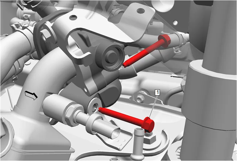 Engine Mount Replacement - Right Side — figure 57