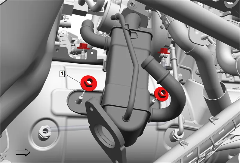 Engine Mount Replacement - Right Side — figure 60