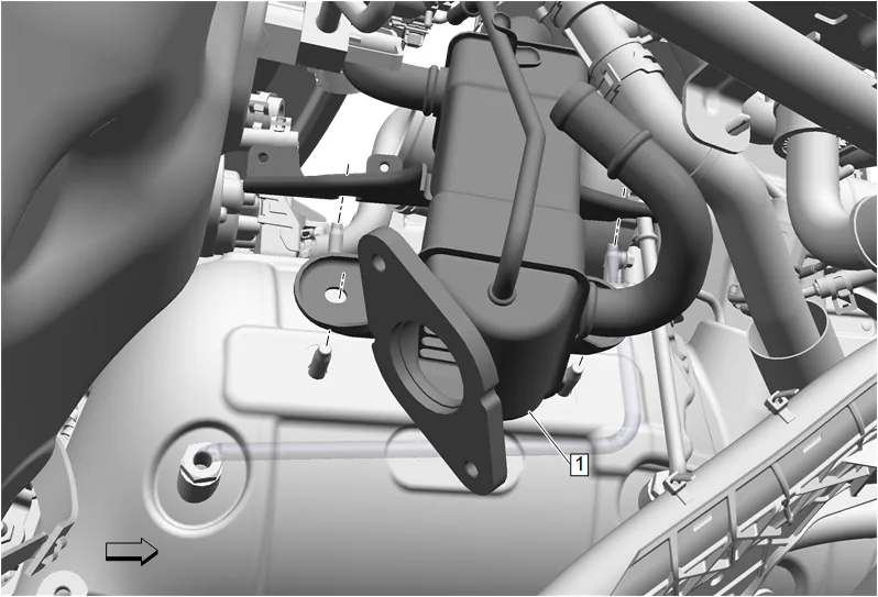 Engine Mount Replacement - Right Side — figure 61