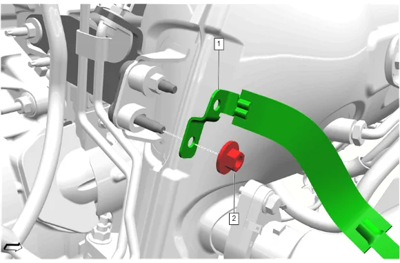 Engine Mount Replacement - Right Side — figure 62
