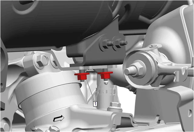 Engine Mount Replacement - Right Side — figure 64