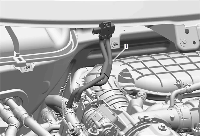 Engine Mount Replacement - Right Side — figure 81