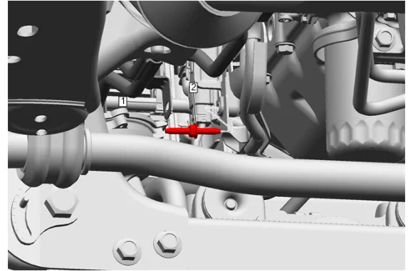Engine Oil Cooler Hose Replacement (L84, L87 with RC1) — figure 21
