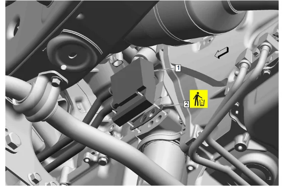 Engine Oil Cooler Hose Replacement (L84, L87 with RC1) — figure 26
