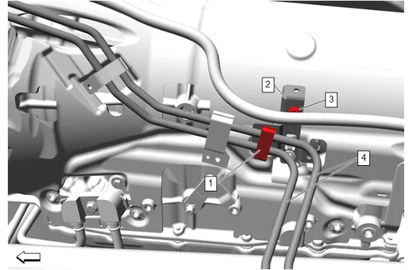 Evaporative Emission Pipe Replacement (Long Wheelbase) — figure 15