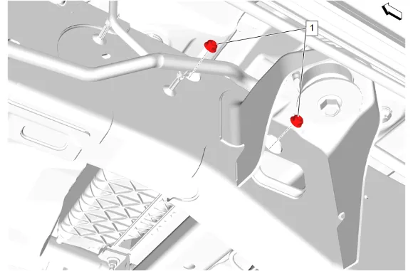 Evaporative Emission Pipe Replacement (Long Wheelbase) — figure 20