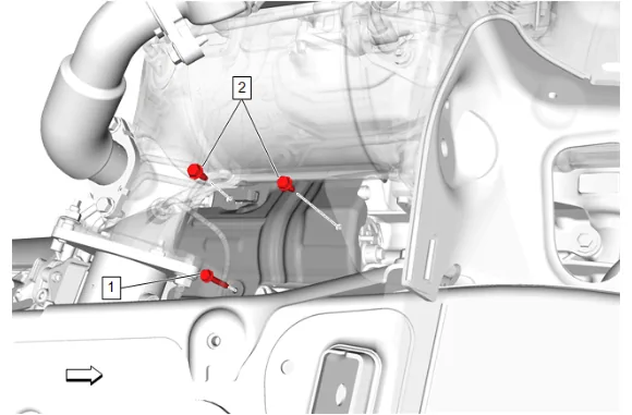 Exhaust Manifold Replacement — figure 73