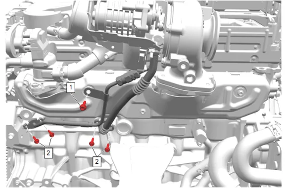 Exhaust Manifold Replacement — figure 80