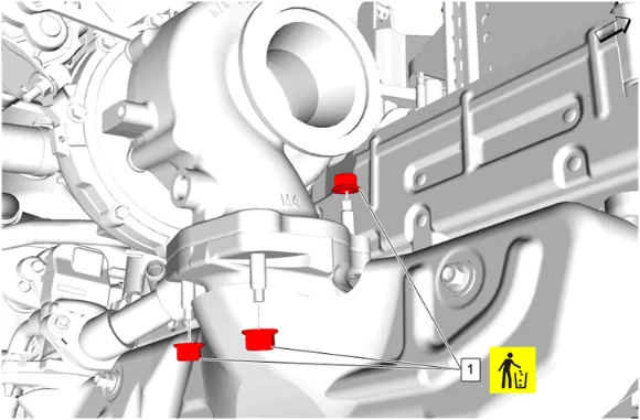 Exhaust Manifold Replacement — figure 82