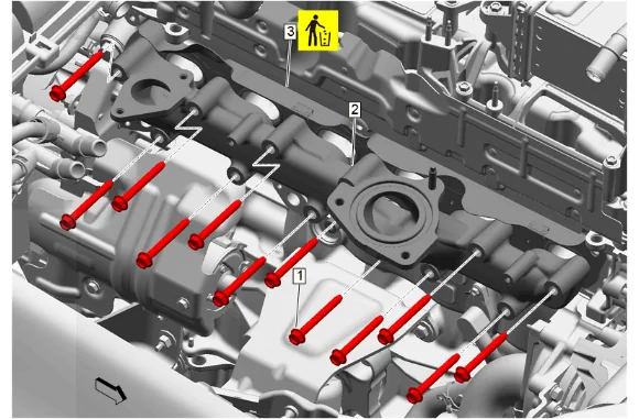 Exhaust Manifold Replacement — figure 86