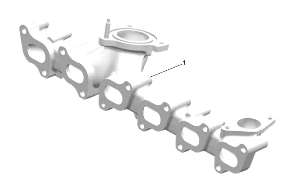 Exhaust Manifold Replacement — figure 90