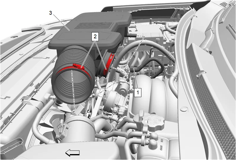 Fuel Feed Intermediate Pipe Replacement - Position 1 (L84) — figure 2