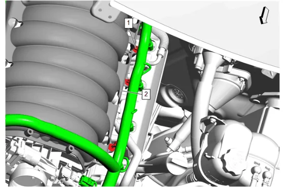Fuel Feed Intermediate Pipe Replacement - Position 2 (L84) — figure 7
