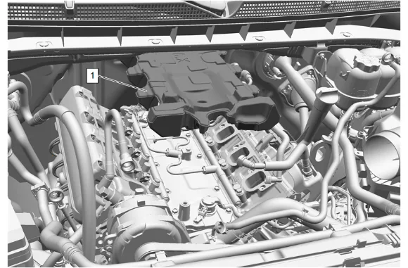 Fuel Feed Pipe Replacement - Engine (L87) — figure 13