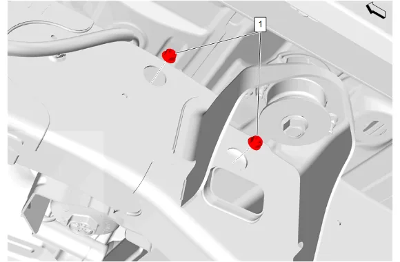 Fuel Filter Assembly Replacement (Long Wheelbase) — figure 2