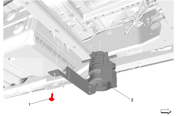 Fuel Filter Assembly Replacement (Short Wheelbase) — figure 3
