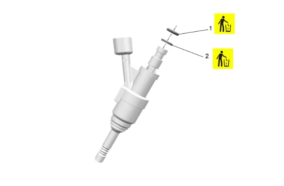Fuel Injection Fuel Rail Assembly Replacement - Bank 2 (L87) — figure 22