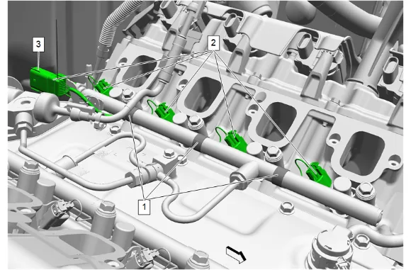 Fuel Injector Wiring Harness Replacement - Bank 1 (L84) — figure 14