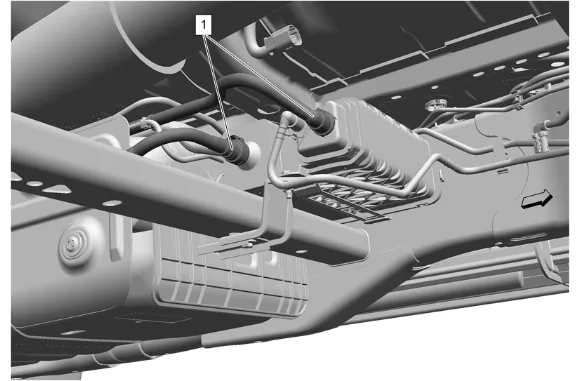 Fuel Level Sensor Replacement (Short Wheelbase) — figure 2