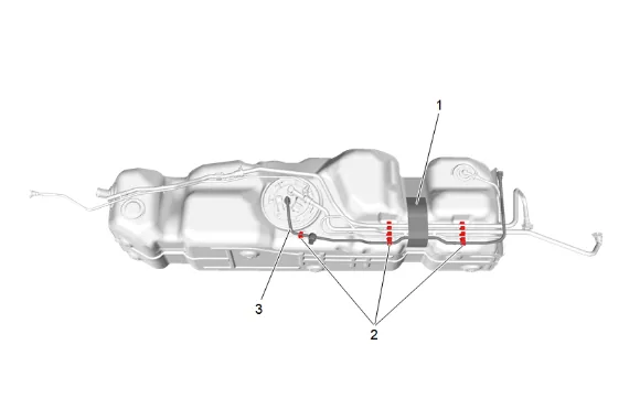 Fuel Pressure Sensor Replacement (Long Wheelbase) — figure 7