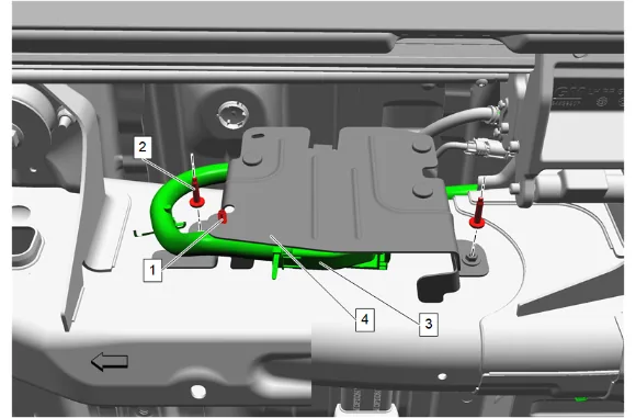 Fuel Pump Power Control Module Replacement — figure 1