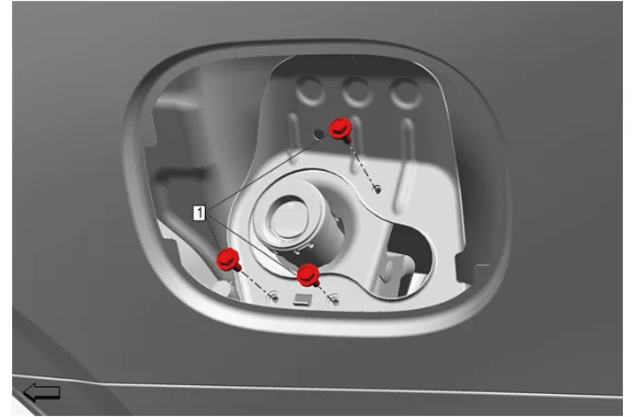 Fuel Tank Filler Pipe Replacement — figure 3