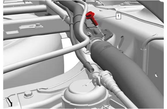 Fuel Tank Filler Pipe Replacement — figure 8