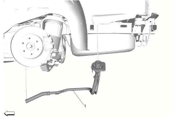 Fuel Tank Filler Pipe Replacement — figure 9