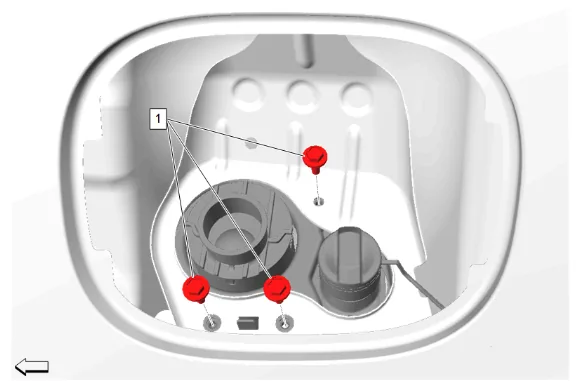 Fuel Tank Filler Pipe Replacement (1) — figure 3