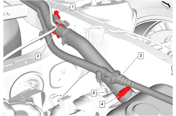 Fuel Tank Filler Pipe Replacement (1) — figure 7