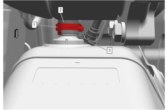 Fuel Tank Fuel Pump Module Replacement (Short Wheelbase) — figure 4