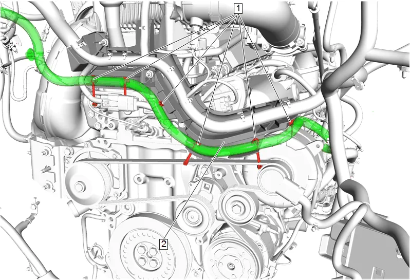 Generator Battery Jumper Cable Replacement (LM2) — figure 5