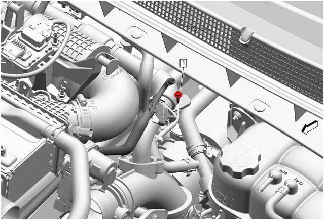 High Pressure Diesel Fuel Feed to Rail Pipe Replacement — figure 5