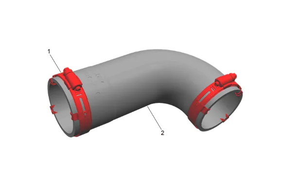High Pressure Diesel Fuel Feed to Rail Pipe Replacement — figure 38