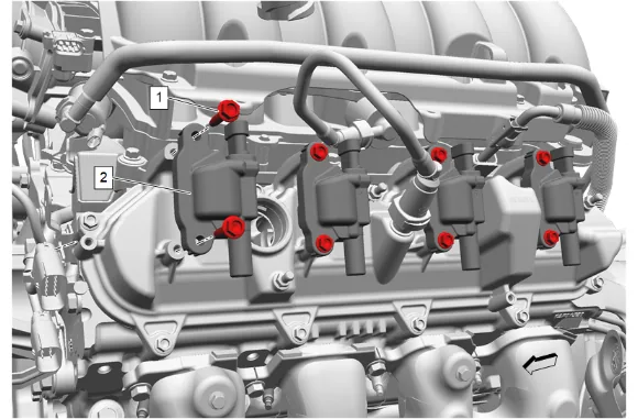 Ignition Coil Replacement - Left Side — figure 4