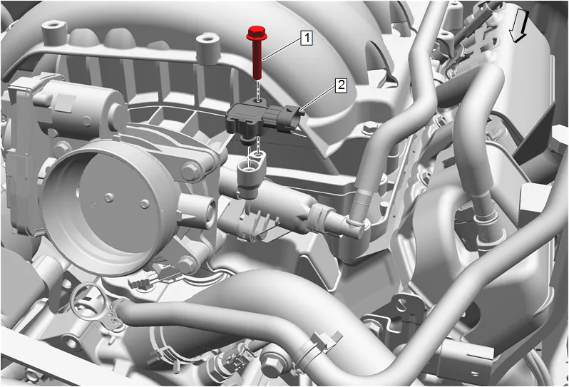 Manifold Absolute Pressure Sensor Replacement — figure 3